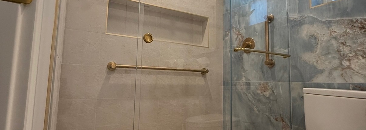Custom Sliding Frameless Shower Doors